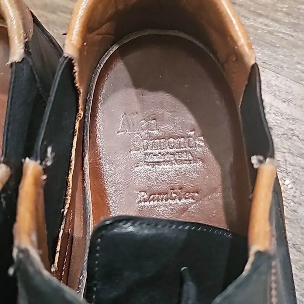 Allen Edmonds‎ Men's Traveler Oxford Sneaker Leather Lace-Up Shoes Size 12D